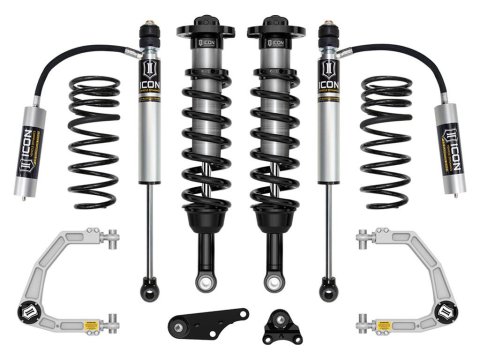 ICON 2024+ Toyota Tacoma 1.25in-3in Stage 3 Suspension System Billet w/ Triple Rate Spring (Bundled Kit)