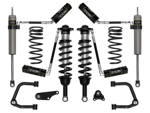 ICON 2024+ Toyota Tacoma Stage 4 Suspension System Tubular w/ Triple Rate Spring (1x ico51213, 1x ico55160, 1x ico58780, 1x ico57808P, 1x ico58452DJ) thumbnail 1