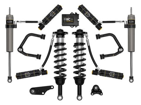 ICON 2024+ Toyota Tacoma 1.25in-3in Stage 6 Suspension System Tubular (1x ico53509, 1x ico55160, 1x ico58780E, 1x ico57808EP, 1x ico58452DJ)