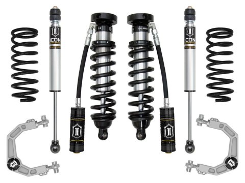 ICON 96-02 Toyota 4Runner 0-3in. Stage 3 Suspension System W/ Billet Upper Control Arms (2x ico56514, 1x ico58716, 1x ico53015, 1x ico58500DJ)