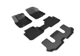 3D MAXpider 18-26 Volkswagen Atlas 6-Seat Kagu Black Full Set thumbnail 2