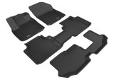 3D MAXpider 18-26 Volkswagen Atlas Kagu Black Full Set thumbnail 1
