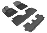 3D MAXpider 08-13 Toyota Highlander Hybrid Kagu Black Full Set thumbnail 3