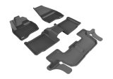3D MAXpider 15-16 Ford Explorer Bucket 2nd Row w/ Center Console Kagu Black Full Set thumbnail 1