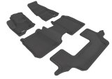 3D MAXpider 09-19 Ford Flex w/ 2nd Row Center Console Kagu Black Full Set (2 EYELETS) thumbnail 1