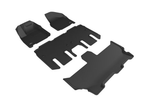3D MAXpider 17-26 Chrysler Pacifica / Voyager Kagu Black Full Set thumbnail 1