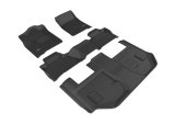 3D MAXpider 15-20 Chevrolet Suburban w/ Bench 2nd Row Kagu Black Full Set thumbnail 2