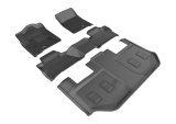 3D MAXpider 15-20 GMC Yukon XL w/ Bucket 2nd Row Kagu Black Full Set thumbnail 2