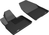 3D MAXpider 19-20 Hyundai Santa Fe Kagu Black Full Set thumbnail 2