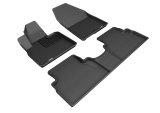 3D MAXpider 19-20 Hyundai Santa Fe Kagu Black Full Set thumbnail 3