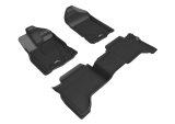 3D MAXpider 19-23 Ford Ranger Super Crew Kagu Black Full Set thumbnail 3