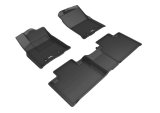 3D MAXpider 18-23 Toyota Tacoma Access Cab Kagu Black Full Set (R2 W/O Seat) thumbnail 2