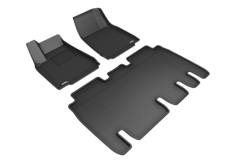 3D MAXpider 16-21 Tesla Model X Kagu Black Full Set thumbnail 2