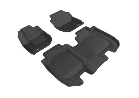 3D MAXpider 16-22 Honda HR-V Kagu Black Full Set thumbnail 2