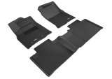 3D MAXpider 16-17 Toyota Tacoma Access Cab Kagu Black Full Set (R1 P/S NO EYELET R2 W/O Seat) thumbnail 2