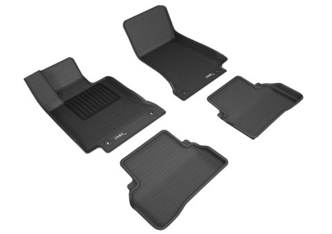 3D MAXpider 15-21 Mercedes-Benz C-CLASS/C 450/C63 AMG Sedan /2016 C43 AMG Sedan Kagu Black Full Set thumbnail 1