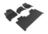 3D MAXpider 15-26 Ford F-150 Super Cab Bench Seat Kagu Black Full Set thumbnail 1