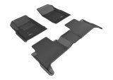 3D MAXpider 15-22 Chevrolet Colorado Crew Cab Kagu Black Full Set thumbnail 1
