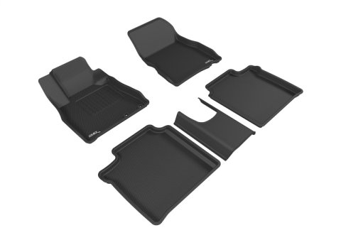 3D MAXpider 14-19 Nissan Versa Note Kagu Black Full Set thumbnail 1