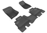 3D MAXpider 14-18 Jeep Wrangler JK UnLimited Kagu Black Full Set thumbnail 1