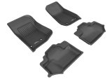 3D MAXpider 14-18 Jeep Wrangler JK 2-Door Kagu Black Full Set thumbnail 1