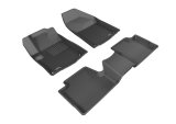 3D MAXpider 14-15 Jeep Cherokee Kagu Black Full Set thumbnail 1