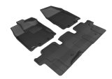 3D MAXpider 13-20 Nissan Pathfinder Kagu Black Full Set thumbnail 2