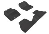 3D MAXpider 12-18 Ford Focus Kagu Black Full Set (2 EYELETS) thumbnail 1