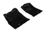3D MAXpider 12-15 Toyota Tacoma Double Cab Kagu Black Full Set thumbnail 1