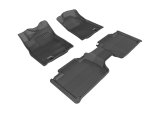 3D MAXpider 12-15 Toyota Tacoma Access Cab Kagu Black Full Set W/STORAGE BOX thumbnail 2