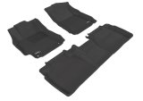 3D MAXpider 12-14 Toyota Camry / Camry Hybrid Kagu Black Full Set thumbnail 2