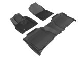 3D MAXpider 12-13 Toyota Tundra Double Cab Kagu Black Full Set thumbnail 2