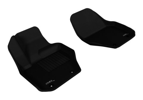 3D MAXpider 11-18 Volvo S60 / V60 Kagu Black Full Set thumbnail 1