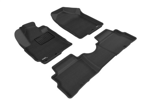 3D MAXpider 11-13 Kia Soul Kagu Black Full Set thumbnail 2
