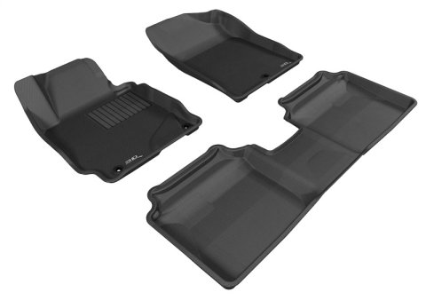 3D MAXpider 11-13 Hyundai Elantra Sedan / Elantra Coupe 2013 Kagu Black Full Set thumbnail 1