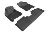 3D MAXpider 10-16 Cadillac SRX Kagu Black Full Set thumbnail 1
