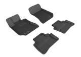 3D MAXpider 10-13 Mercedes-Benz E-CLASS/E63 AMG Sedan (W212) Kagu Black Full Set thumbnail 1