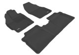 3D MAXpider 10-11 Toyota Prius Kagu Black Full Set (Retention Hooks IN DRIVERS SIDE FLOOR thumbnail 1