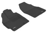 3D MAXpider 10-11 Toyota Prius Kagu Black Full Set (Retention Hooks IN DRIVERS SIDE FLOOR thumbnail 2