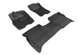 3D MAXpider 09-15 Nissan Titan Crew Cab Kagu Black Full Set (w/ STORAGE BOX) thumbnail 2