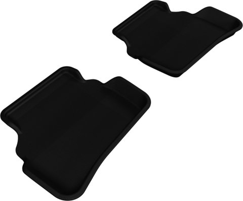 3D MAXpider 08-14 Mercedes-Benz C-CLASS Sedan (W204) / C63 AMG Sedan (W204) Kagu Black Full Set thumbnail 1