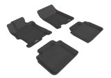 3D MAXpider 08-12 Honda Accord Sedan Kagu Black Full Set thumbnail 1