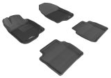 3D MAXpider 08-12 Chevrolet Malibu Kagu Black Full Set (2 EYELETS) thumbnail 1