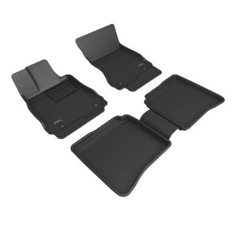 3D MAXpider 07-13 Mercedes-Benz S-CLASS/S65 AMG (W221) / S63 AMG (W221) Kagu Black Full Set thumbnail 1