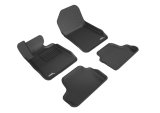 3D MAXpider 07-13 BMW 3 Series convertible (E93) RWD Kagu Black Full Set thumbnail 1