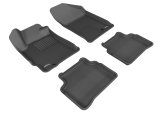 3D MAXpider 07-12 Nissan Altima Sedan Kagu Black Full Set thumbnail 2