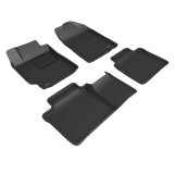 3D MAXpider 07-11 Toyota Camry Kagu Black Full Set thumbnail 1