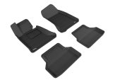3D MAXpider 04-10 BMW 5 Series Sedan (E60) RWD Kagu Black Full Set thumbnail 2