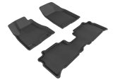 3D MAXpider 07-12 Lexus LS460 Kagu Black R2 thumbnail 5