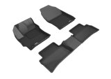 3D MAXpider 19-26 Toyota Corolla Hatchback Kagu Black Full Set thumbnail 3